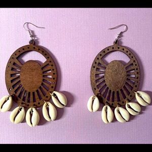 Cowrie Shell Earrings